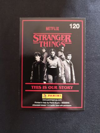 Carte Stranger Things Parallel Gold & Silver