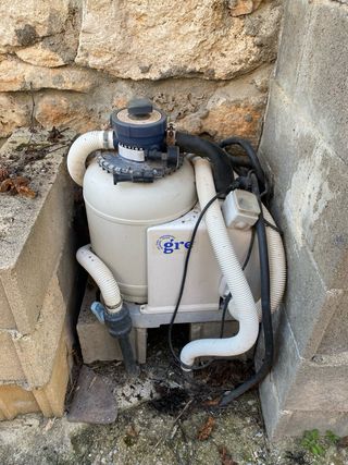 Piscina desmontable de chapa