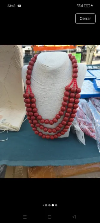 Lote 30 collares multicolor