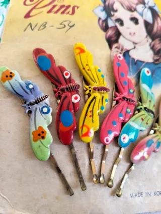 Horquillas Mariposa Bobby Pins NB-54