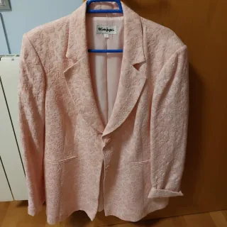 Americana El Corte Inglés rosa floral Talla L