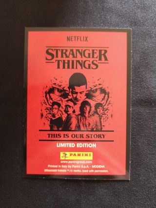 Carte Stranger Things Parallel Limited Edition