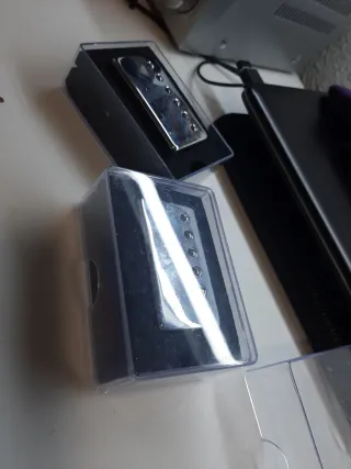 Pastillas Humbucker Cromadas Guitarra Eléctrica