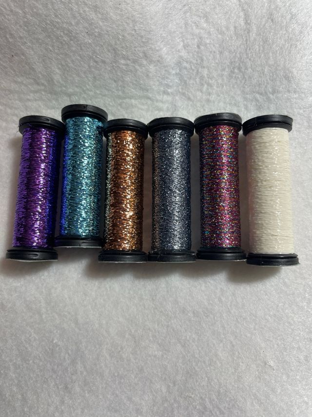 Lote 6…Hilos metálicos Kreinik, “Blending Filament