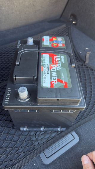 Batería Coche QWP Ultra Power 55Ah 500A