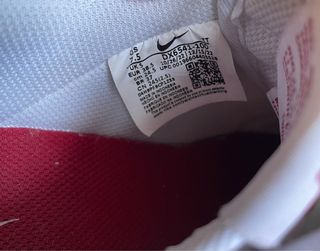 Nike Air Force 1 Satinadas Rojas Talla 39