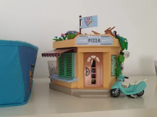 Playmobil Pizzeria con figuras y accesorios