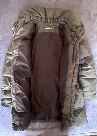 Abrigo Levi's de pluma verde olivo Talla S