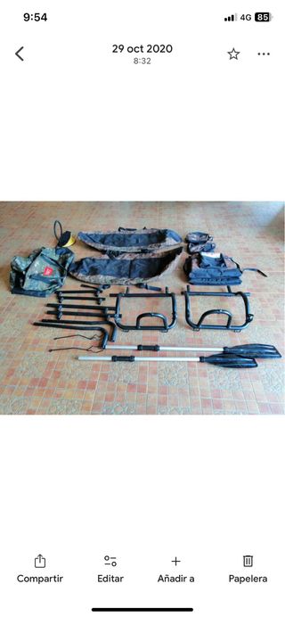 Pato de pesca catamarán HART+vadeador