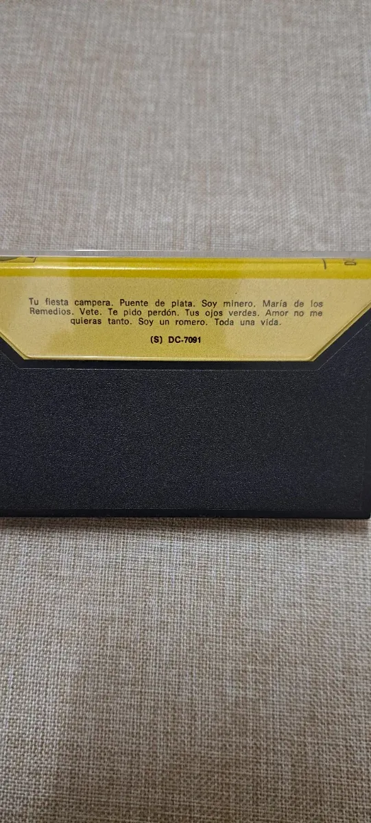 Casete Antonio Molina - Estéreo