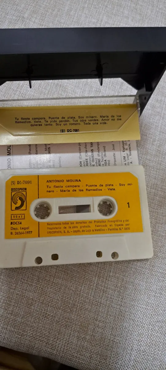 Casete Antonio Molina - Estéreo