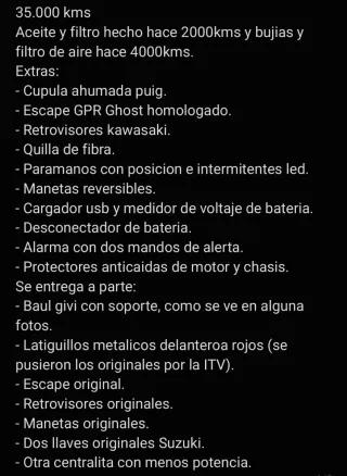 Suzuki GSR 600 Negra/Plata