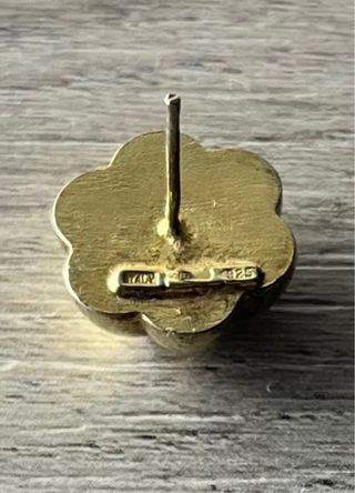 Spilla vintage fiore oro