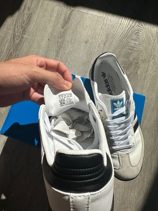 Zapatillas Adidas Samba Blancas y Negras