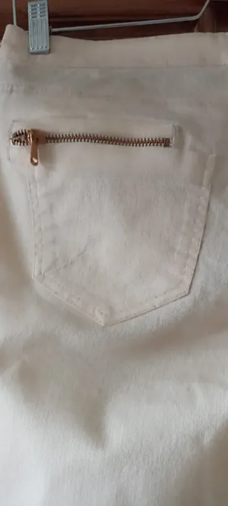 Pantalones Bershka Pitillo Rosa Pastel