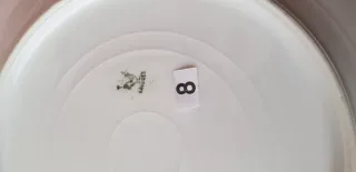 Plato antiguo Limoges floral