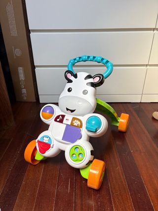 Andador bebé musical cebra Fisher-Price