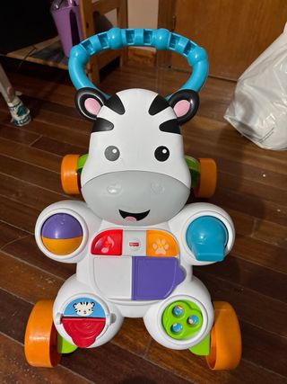 Andador bebé musical cebra Fisher-Price