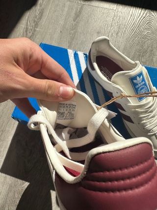 Adidas Samba Blancas Burdeos