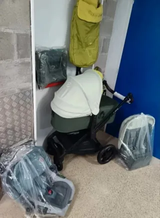 Carrito Bebé Jane Muum 3 Piezas + Accesorios