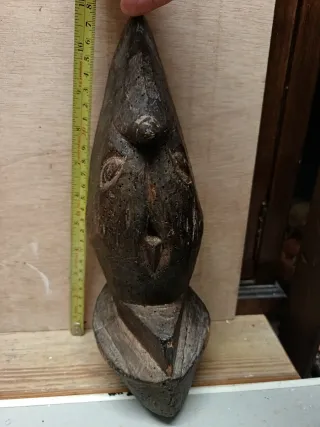 Escultura Arte Africano Madera Tallada