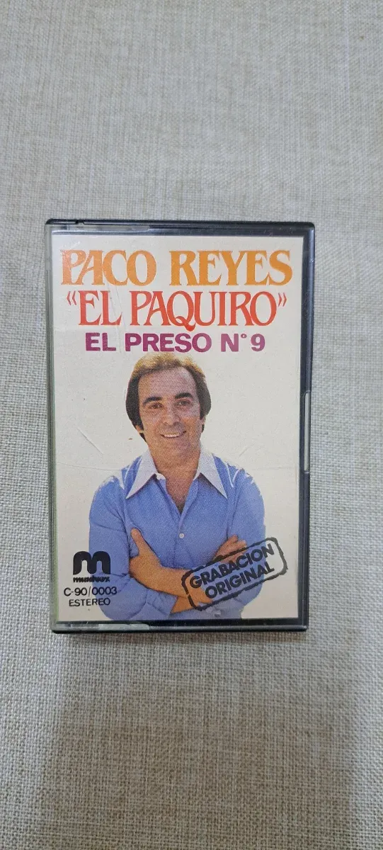 Casete Paco Reyes El Paquiro El Preso N°9