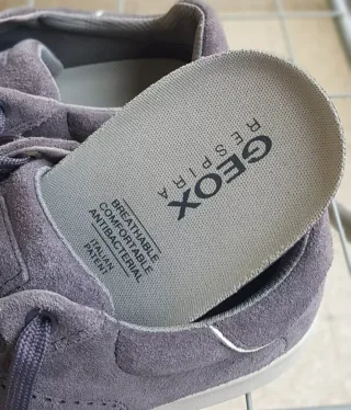 Scarpe Geox Unisex Tg 40 Grigie e bianche