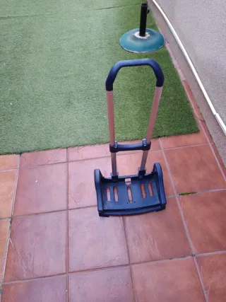 Carrito porta mochilas, en diferentes colores