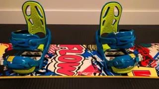 Tabla Snow Flow Bliss 135 + Fijaciones Flux RK30