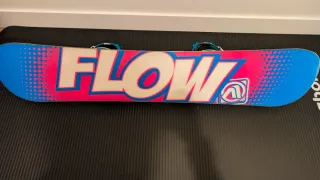 Tabla Snow Flow Bliss 135 + Fijaciones Flux RK30