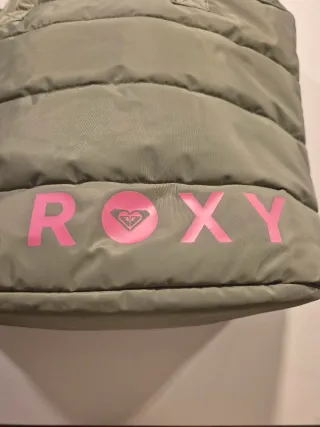 Bolso Roxy acolchado verde kaki-NUEVO sin etiqueta