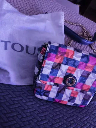 Bolso Tous Cuadros Multicolor