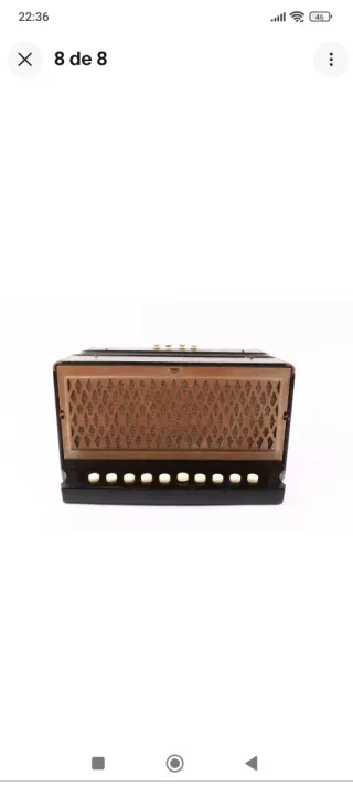 Acordeón Hohner Vienna 1140 Pokerwork
