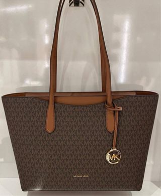 Borsa Michael Kors Beige/Marrone