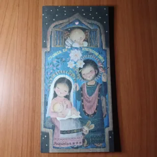 5 cartoline di J.Ferrandiz da colorare 21x10 cm