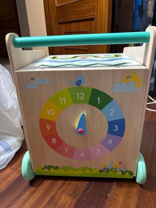 Andador madera Nenittos bebé primeros pasos