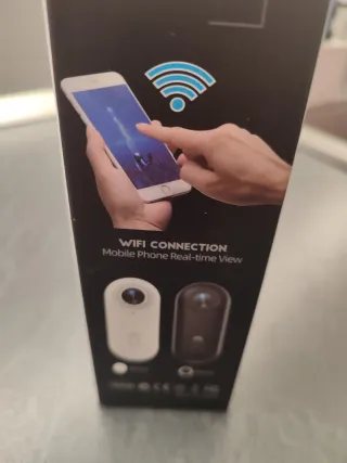 Cámara Deportiva 4K WiFi H.265 Blanca