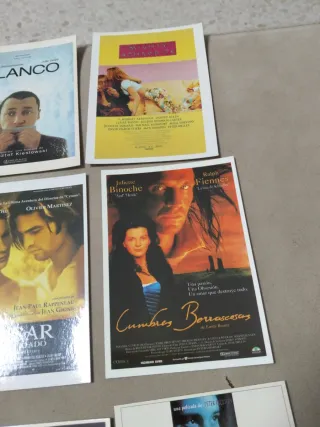 Lote 9 Cartoline Locandine Film