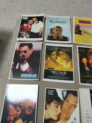 Lote 9 Cartoline Locandine Film