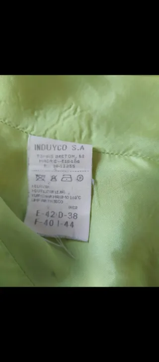 Americana mujer Tintoretto verde