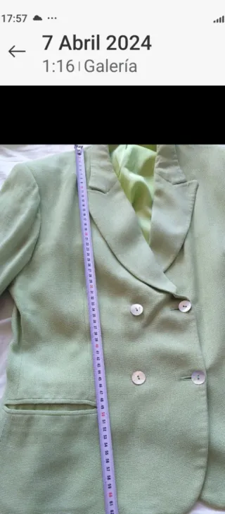 Americana mujer Tintoretto verde