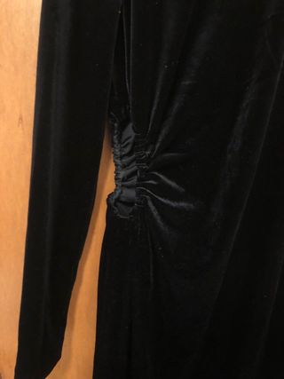 Vestido negro fiesta Zara