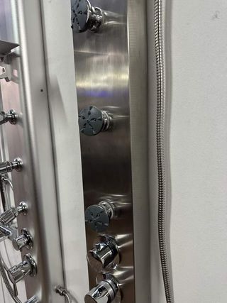 COLUMNA TERMOSTATICA HIDROMASAJE INOX CAPRI