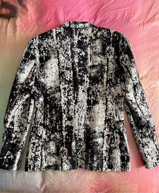 Blazer ASOS fantasia bianco nero