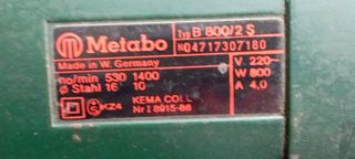 Taladro Percutor Metabo