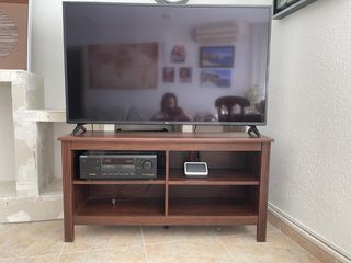 Mueble TV madera marrón