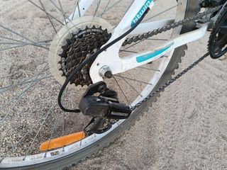 Bicicleta de Montaña Rockrider Blanca