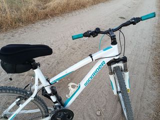 Bicicleta de Montaña Rockrider Blanca
