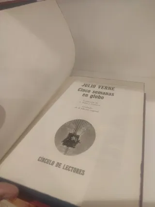 Libro Julio Verne: Cinco Semanas en Globo