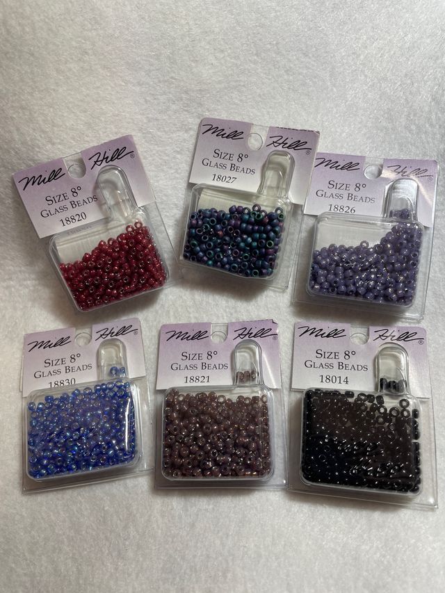 Lote n.10…Abalorios Mill Hill (6 paquetes)